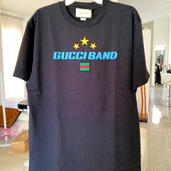 NEW GUCCI OVERSIZE T-SHIRT WITH GUCCI LOGO - Picture 2 of 10